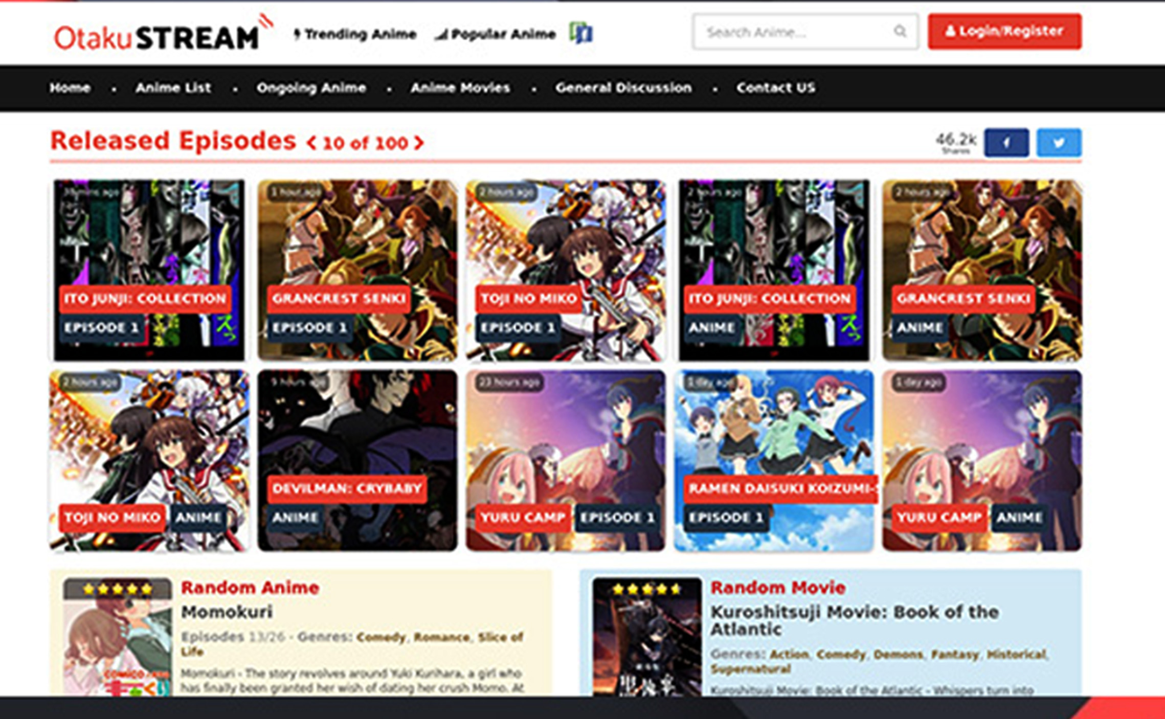 8 Best Otakustream Alternative 100% Working Updated Sites of Anime