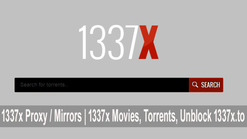 1337x Proxy Movies Latest Torrents 1337x Proxy of all sites