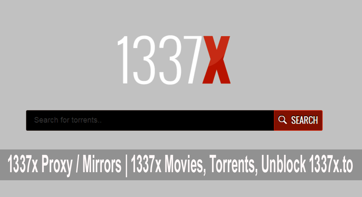 1337x Proxy  Latest Movies Torrents Sites Unblock 1337x Proxy