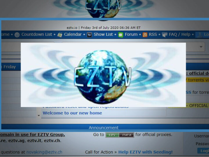 Eztv Proxy List | Added New 30+ Eztv Torrent Sites to Unblock
