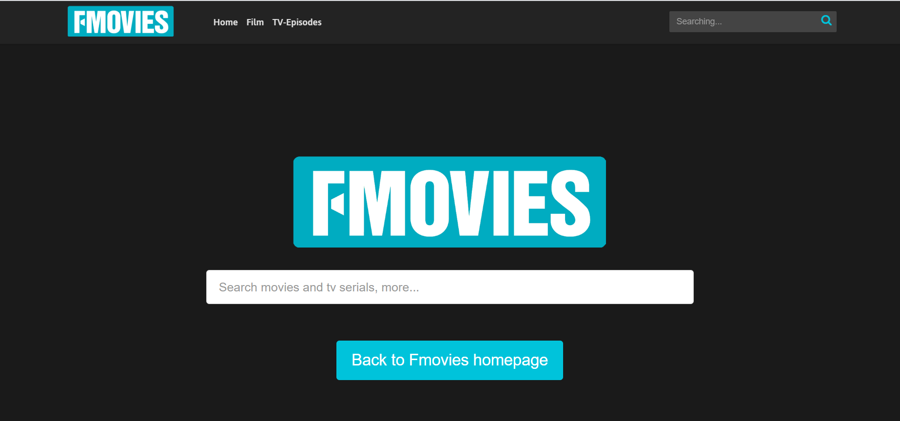 Fmovies homepage