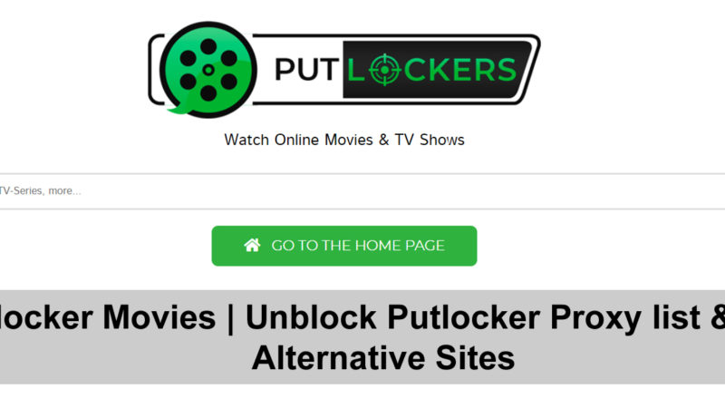 Putlocker Movies & Putlocker online Alternatives Sites [100% Working] Updated List