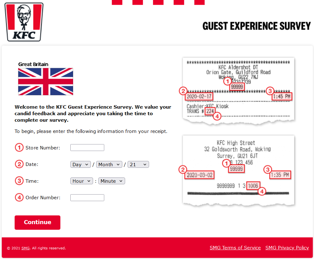 What is the KFC Great Britain Survey
