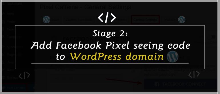 Facebook Pixel seeing code to WordPress domain