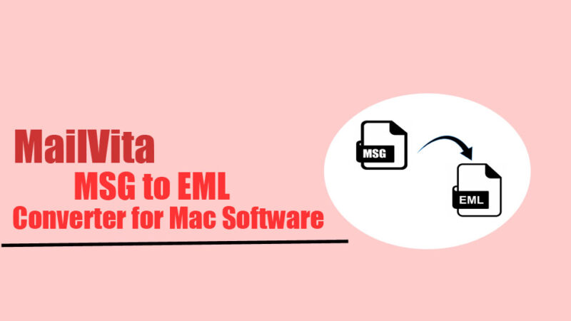 How to bulk convert MSG files to EML file format on Mac?