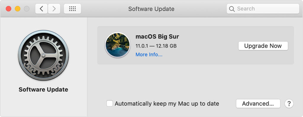 Update to Latest Mac OS