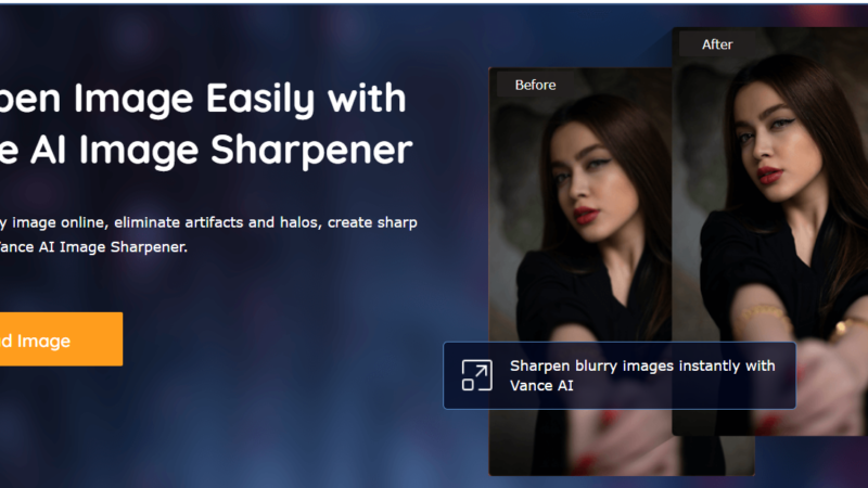 How to sharpen image online with Vance AI Image Sharpener?