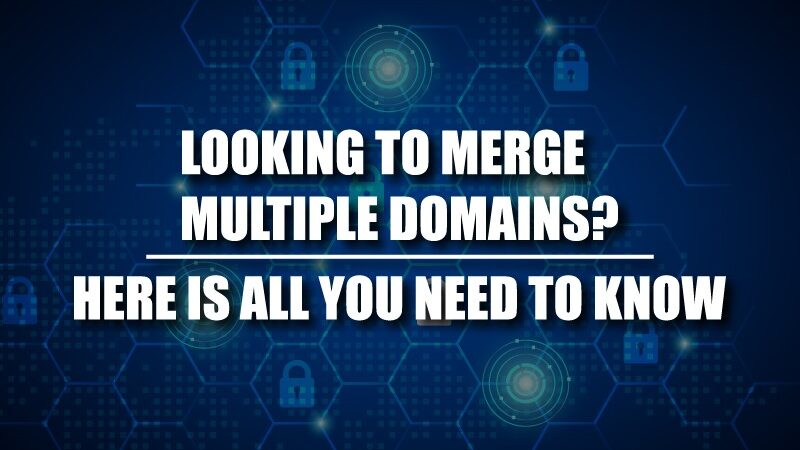 Looking to merge Multiple Domains? Here is all you need to know.