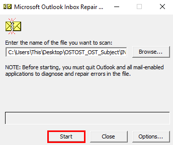 Outlook repair