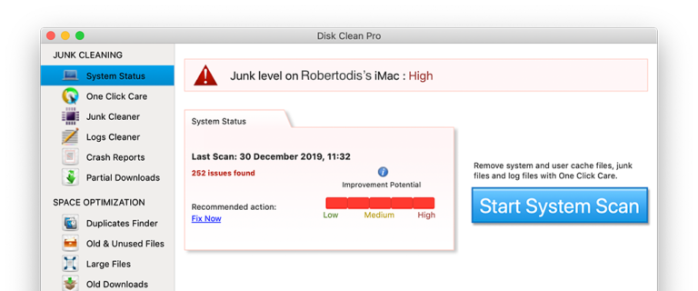 disk clean pro for mac