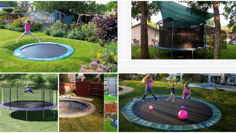 Best Fun Backyard Trampoline Ideas You Definitely Love It!