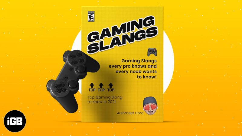 Gaming Slangs every pro knows, and every noob wants to know!