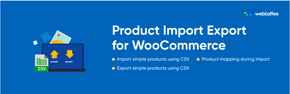 Product Import Export Plugin