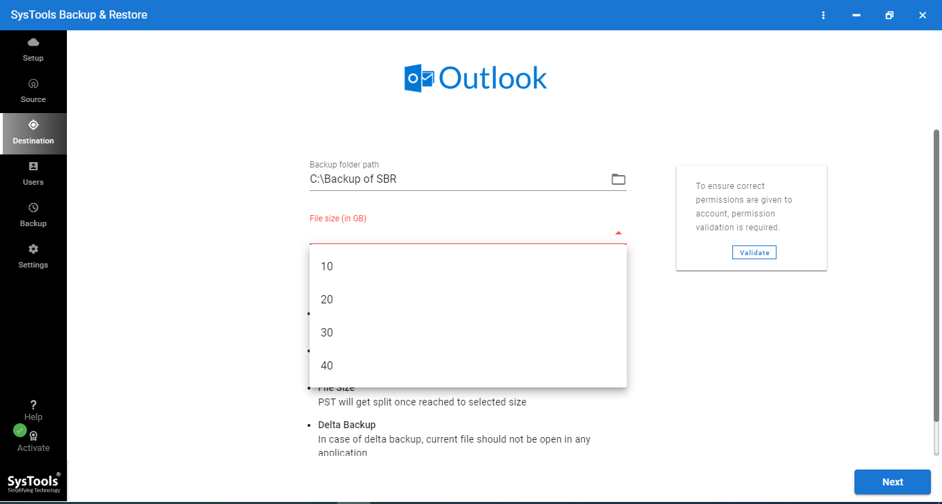 Export Office 365 Calendar to PST StepbyStep Operation