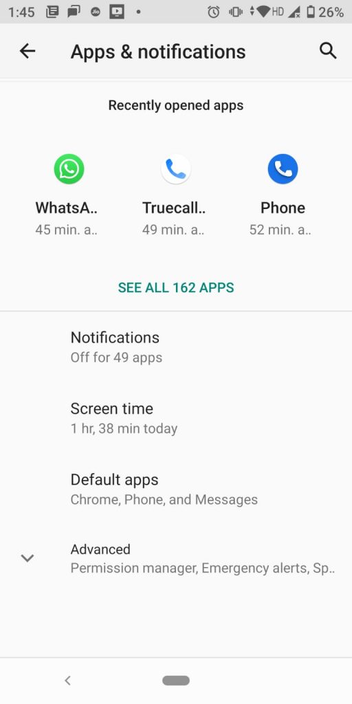 Change your App Notification Settings
