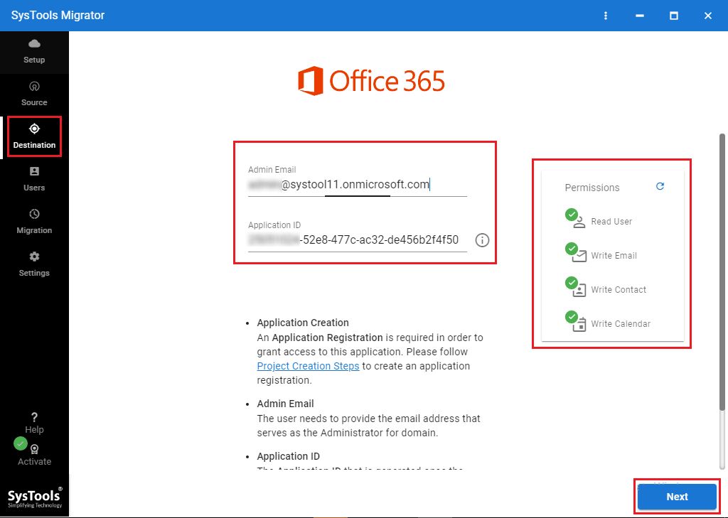 Office 365 Admin Email ID