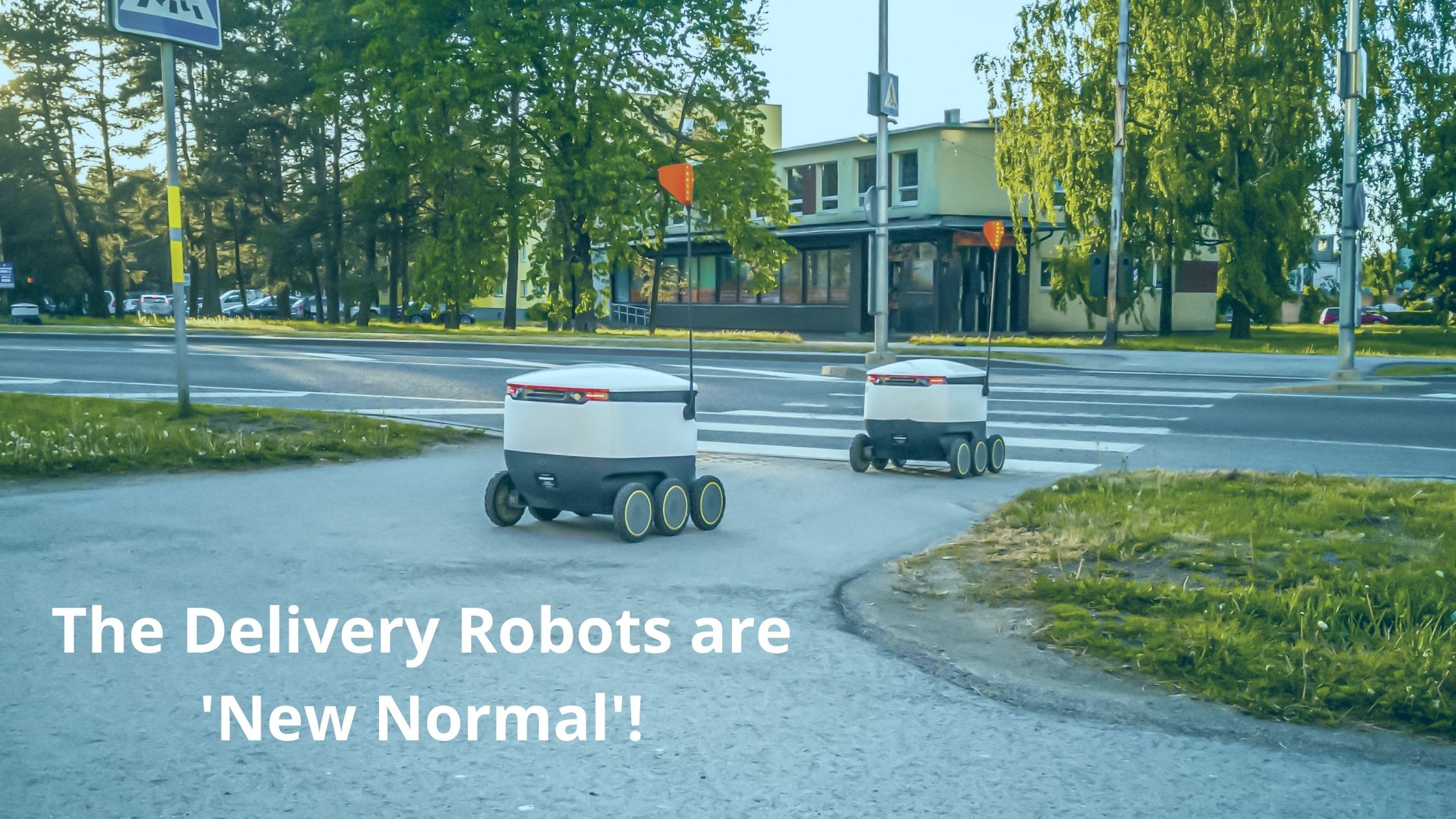 The Delivery Robots are ‘New Normal’!