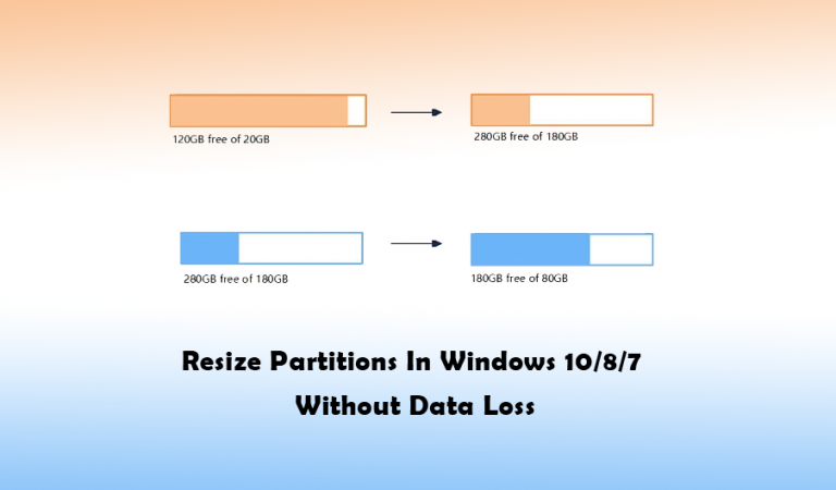 windows 7 partition resize without losing data acronis true image