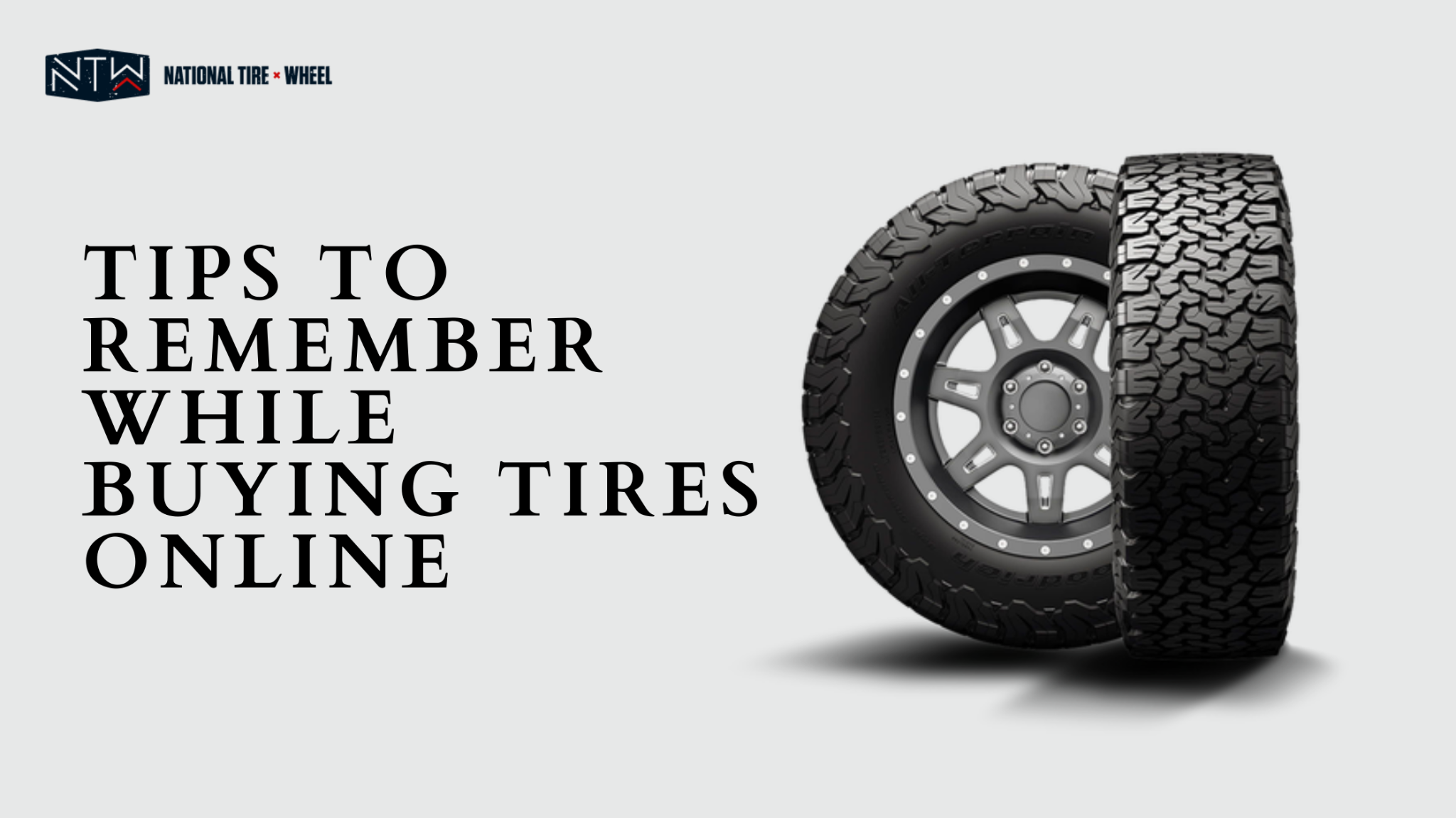Tips To Remember While Buying Tires Online    