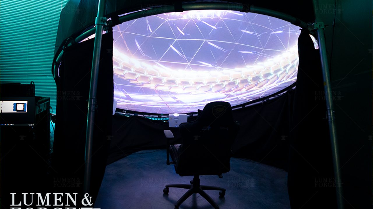 diy dome projector