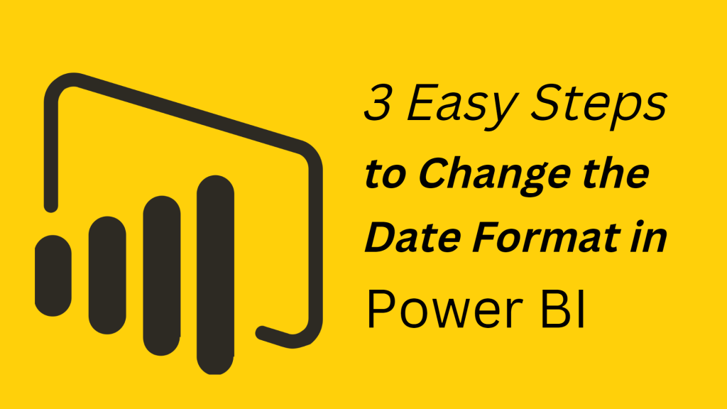 How To Change The Date In Power Bi