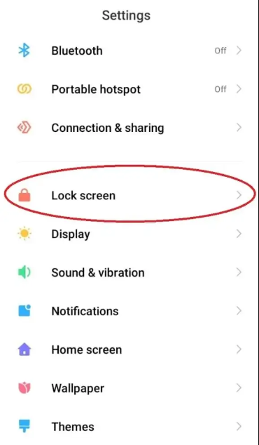 Step 1 of how to remove Glance from Mi 10 Pro 5G