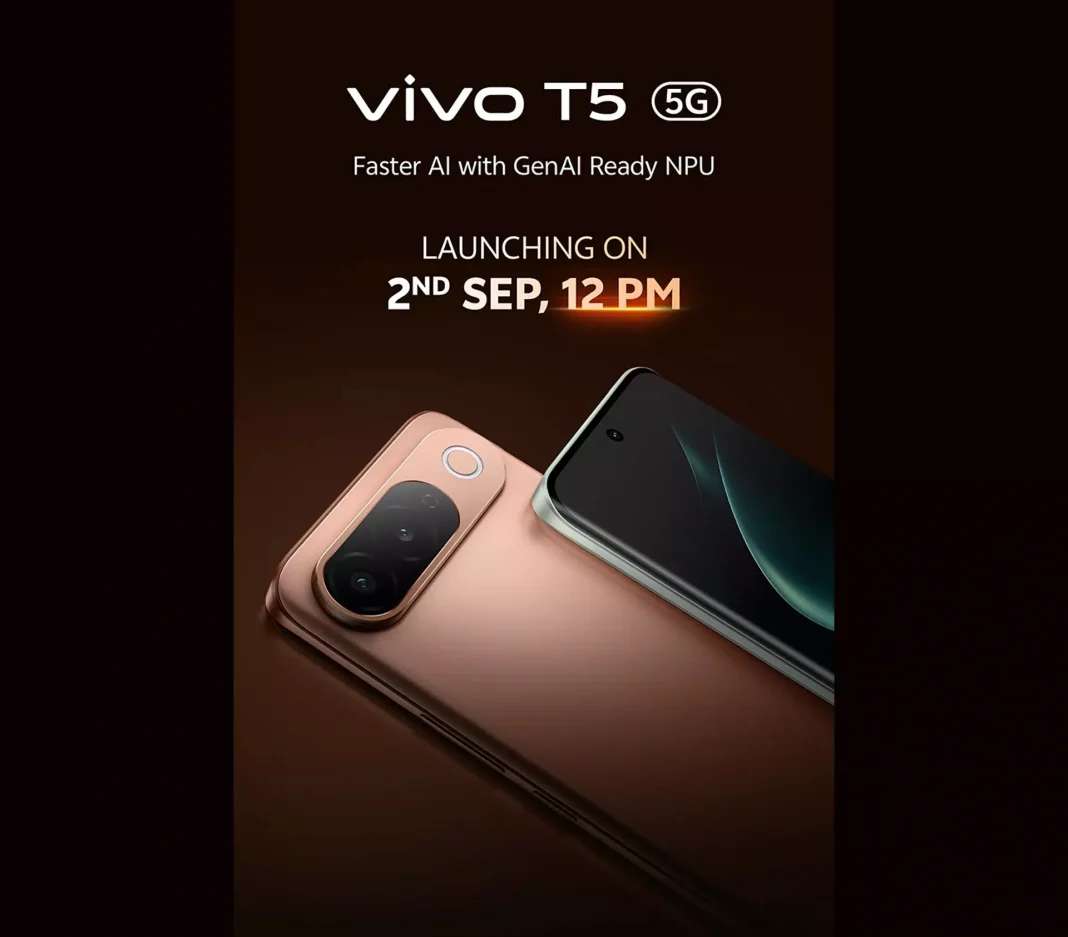 vivo T5 5G - Price, Specifications, and What to Expect Ahead of Its India Launch