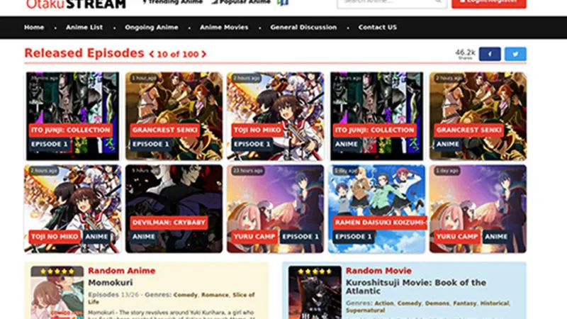 8 Best Otakustream Alternative 100% Working Updated Sites of Anime