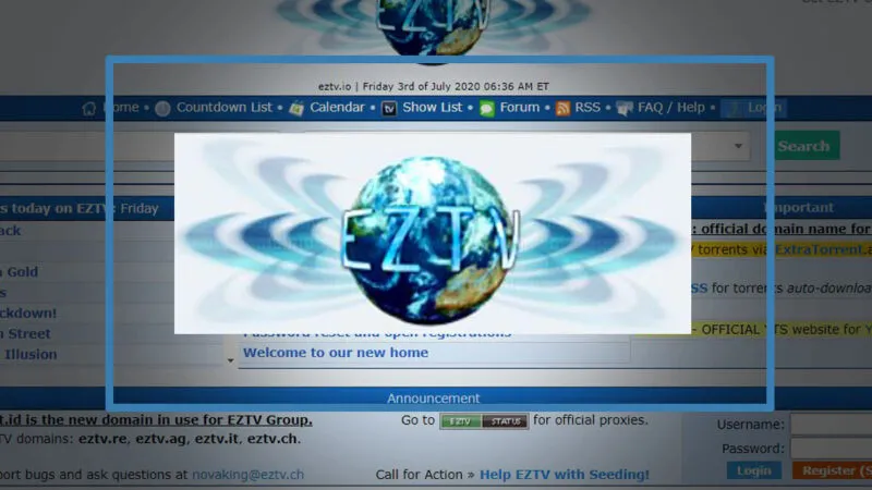 EZTV Proxy | 30+ Sites list EZTV Unblocked & Stream Safely