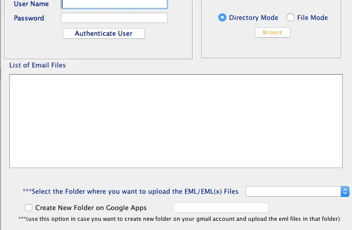 Conveniently import your EML files to your G Suite account