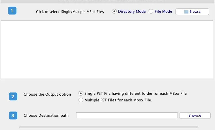 How to convert MBOX files to Outlook PST format?